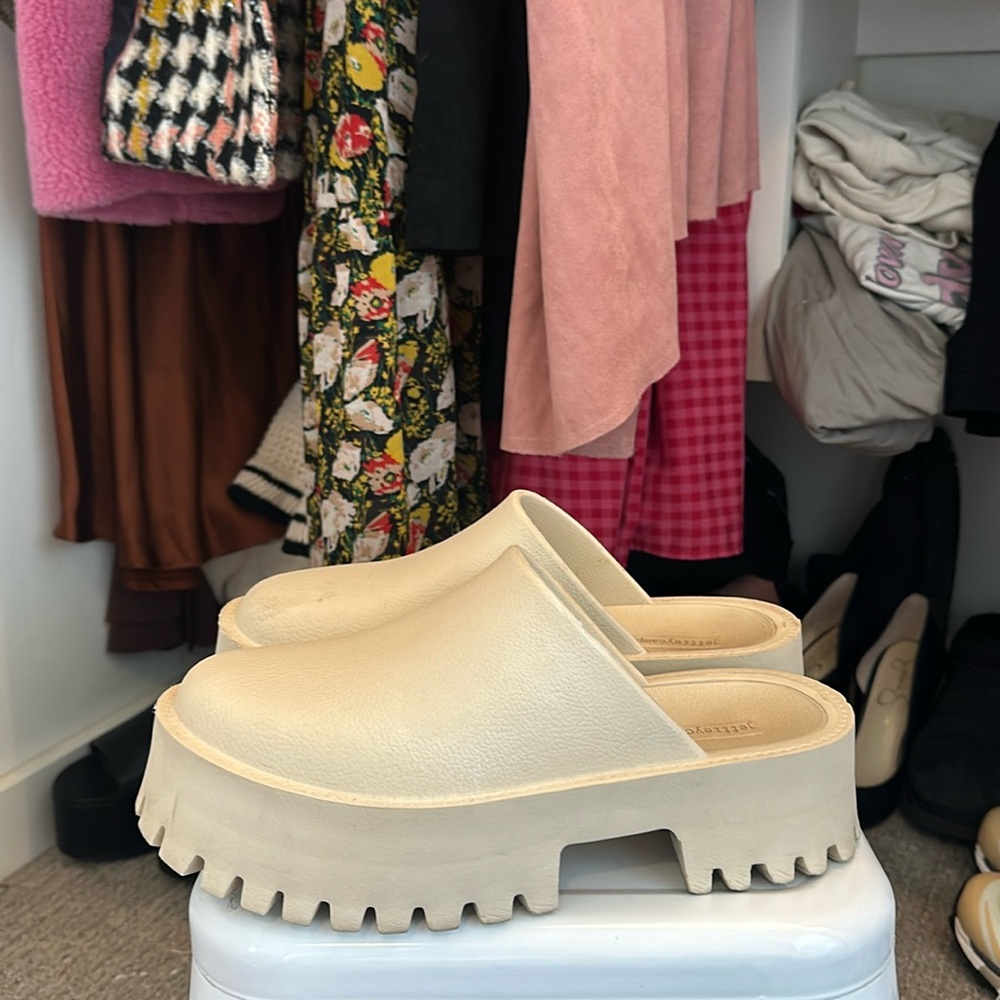 Jeffery Campbell Clog Platform Mule